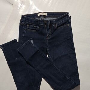 Hollister Women's Dark Indigo Skinny Jeans